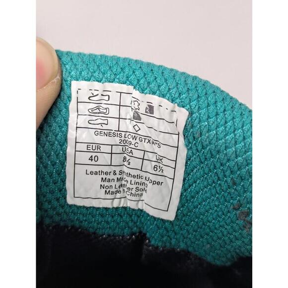 La Sportiva Genesis Low GTX Grey/Mint Women Size 8.5 - Picture 7 of 7